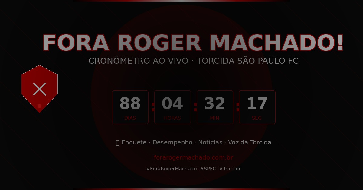 Fora Roger Machado
