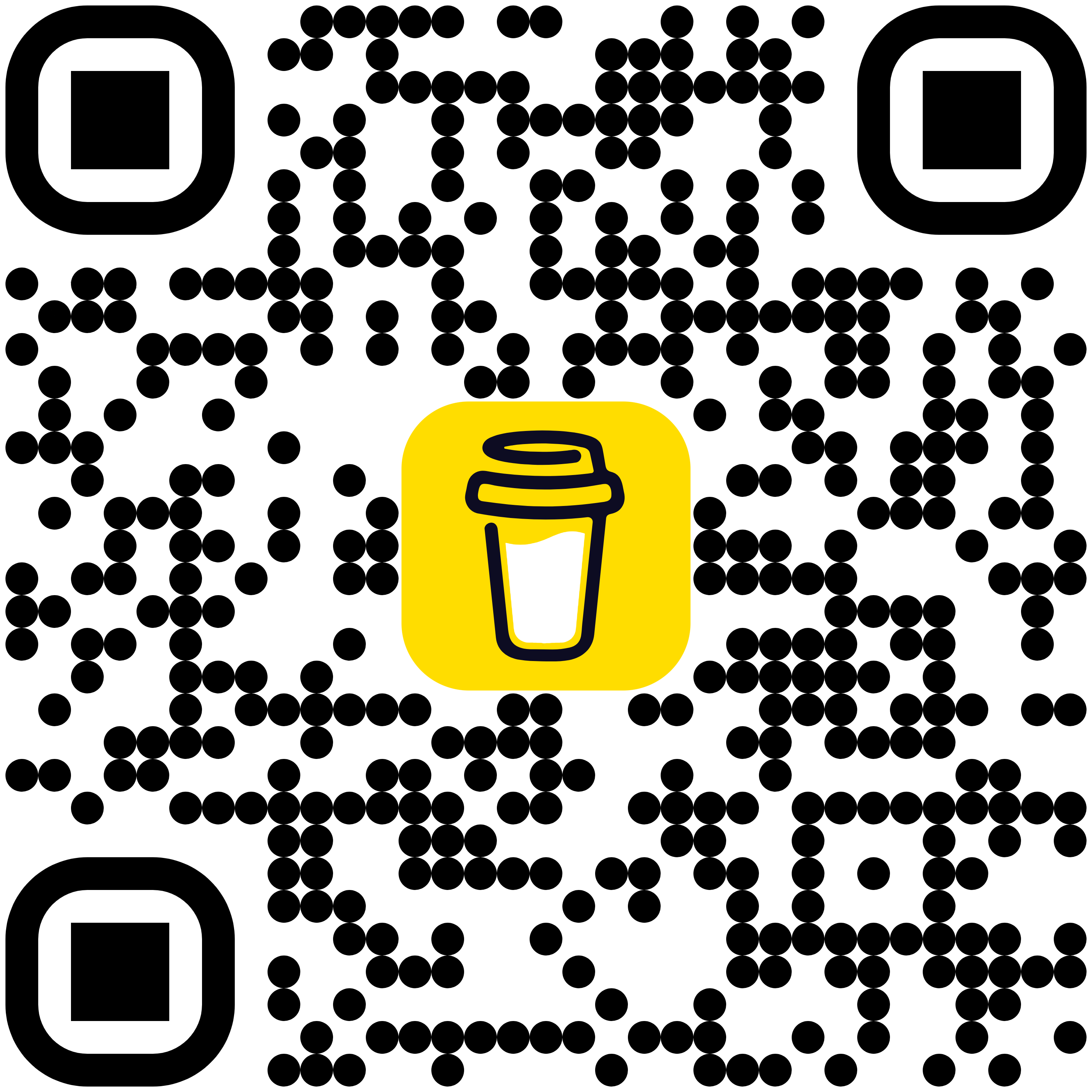 QR Code para doação ao projeto Fora Roger Machado